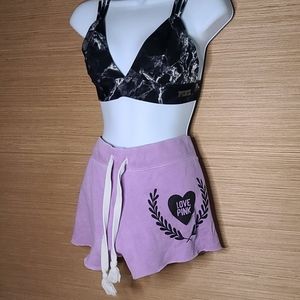 PINK purple shorts